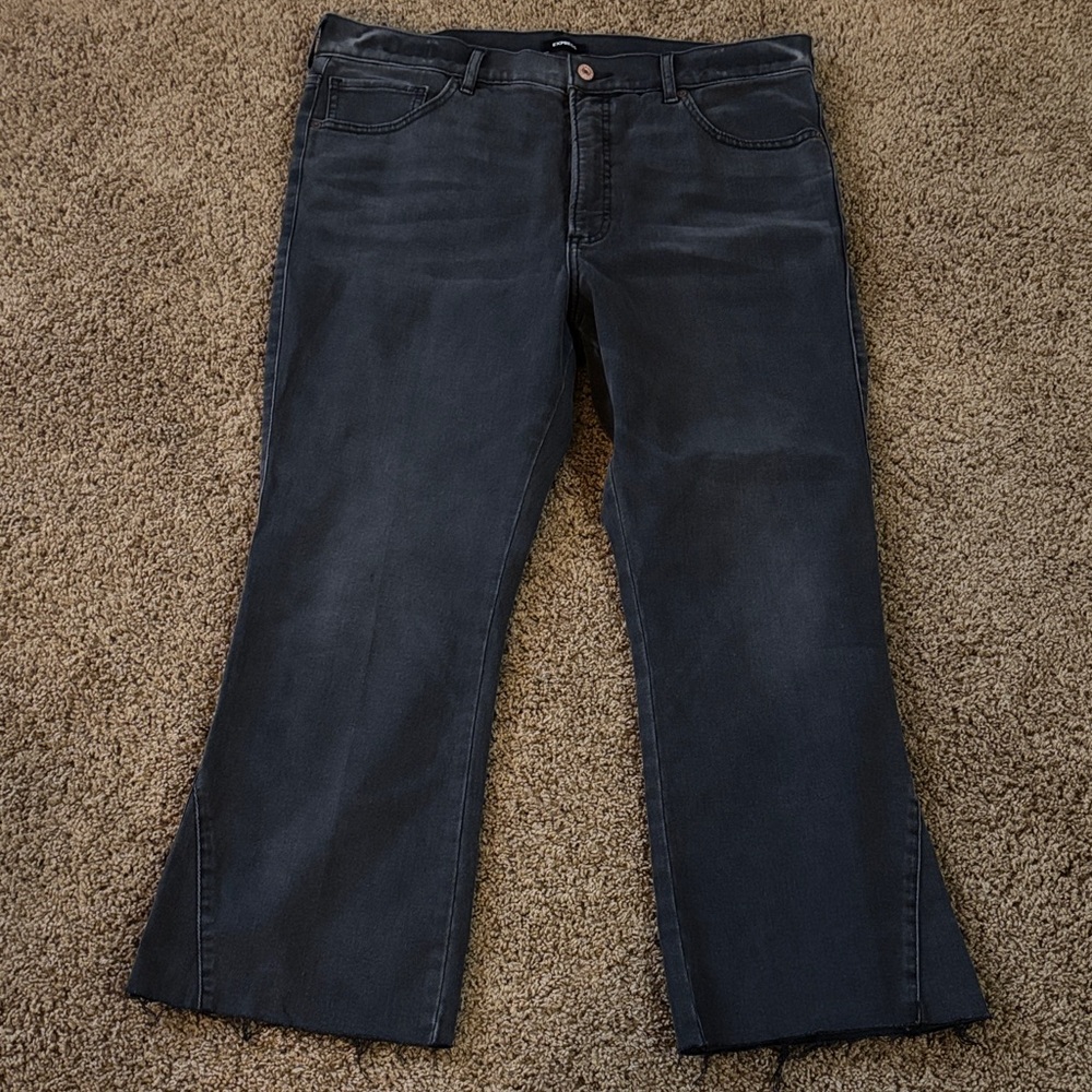 Express Charcoal Denim Jeans